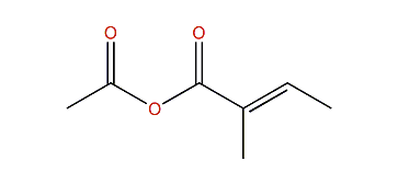 (E)-2-Methyl-2-butenyl acetate